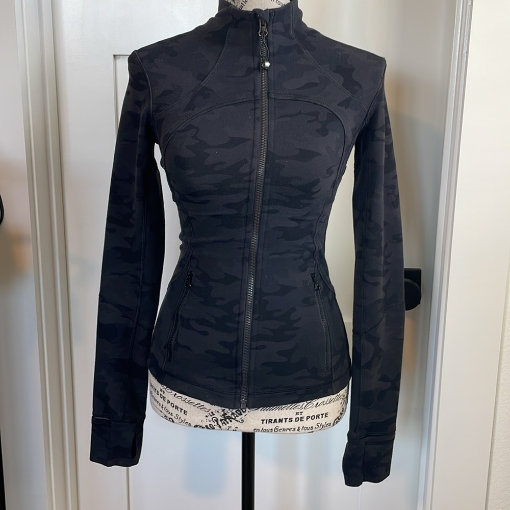 Lulu Lemon Camo Zip Up